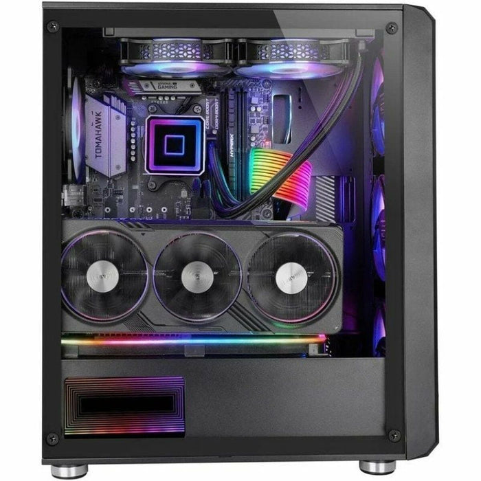 Unitate Semi-tower ATX Mars Gaming MCVAULT Negru - WALTI WALTI