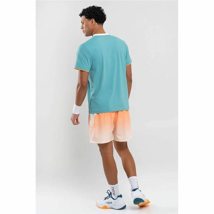 Tricou cu Mânecă Scurtă Bărbați Nox Pro Turquesa Albastru - WALTI WALTI