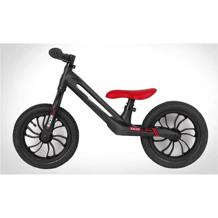 Bicicletă pentru copii Qplay Racer Bike Negru 12" Magneziu - WALTI WALTI