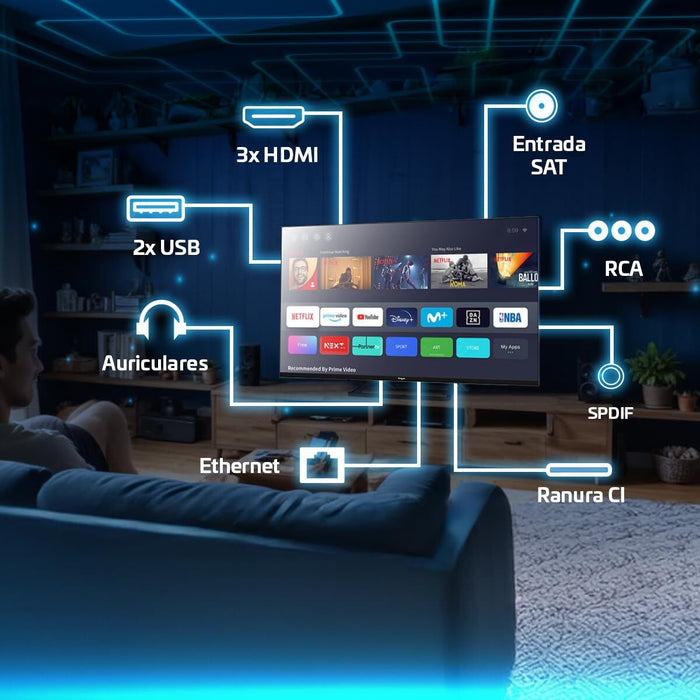 Smart TV Engel LE4086SM 40'' (102 cm) - WALTI WALTI