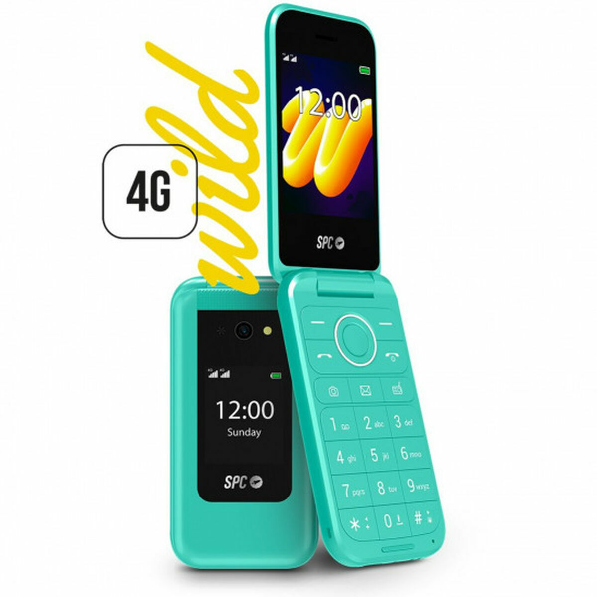 Telefon Mobil pentru Persoane Vârstnice SPC WILD 2336V 2,8