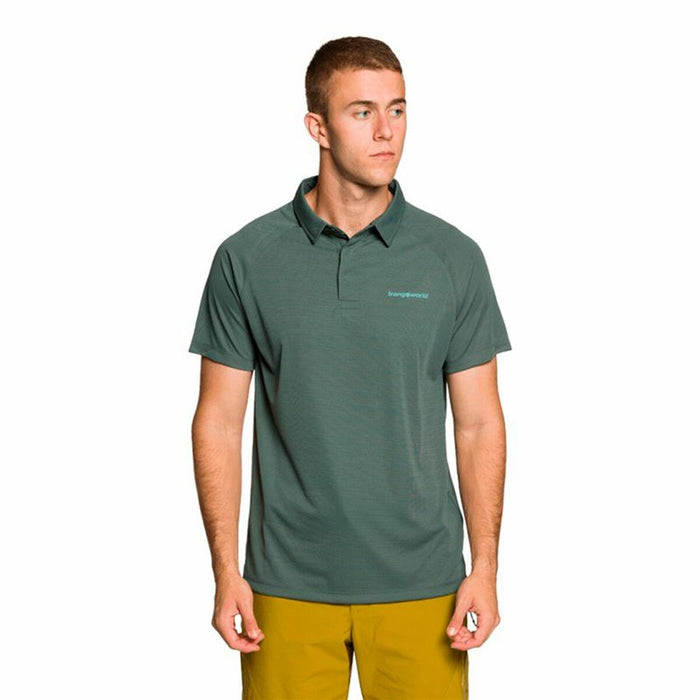 Tricou Polo cu Mânecă Scurtă Bărbați Trangoworld Bonete  Albastru - WALTI WALTI