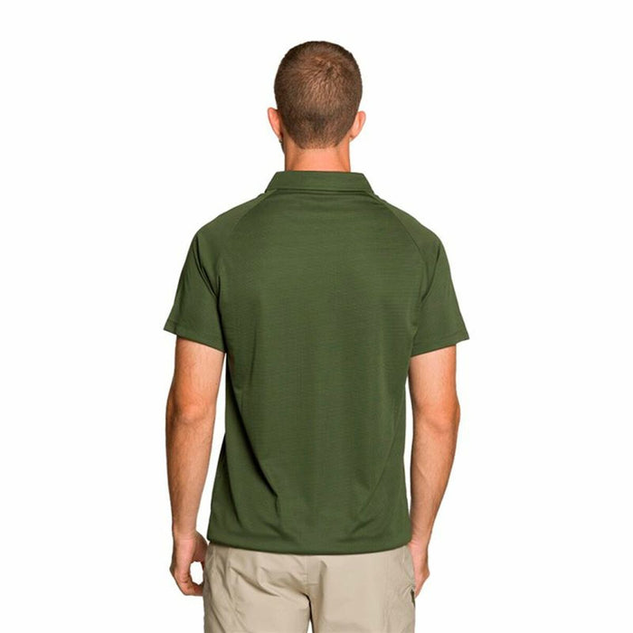 Tricou Polo cu Mânecă Scurtă Bărbați Trangoworld Bonete  Măslină - WALTI WALTI