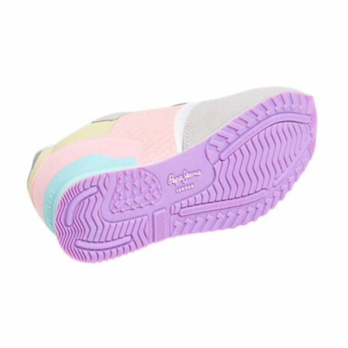 Pantofi sport pentru femei Pepe Jeans Pepe Jeans London Print G Gri deschis - WALTI WALTI