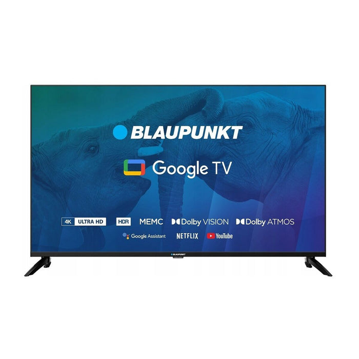 Smart TV Blaupunkt 4K Ultra HD 65" HDR WiFi Direct-LED LCD Negru Dolby Atmos Google TV - WALTI