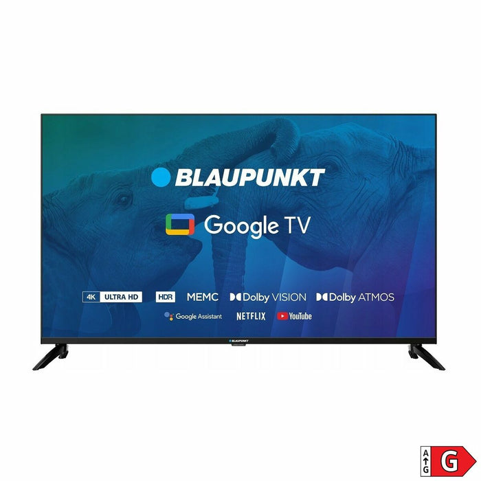 Smart TV Blaupunkt 4K Ultra HD 65" HDR WiFi Direct-LED LCD Negru Dolby Atmos Google TV - WALTI