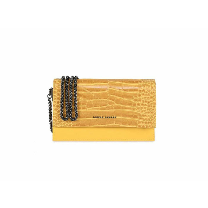 Geantă Damă Laura Ashley DUDLEY-CROCO-YELLOW Galben 22 x 12 x 5 cm - WALTI WALTI