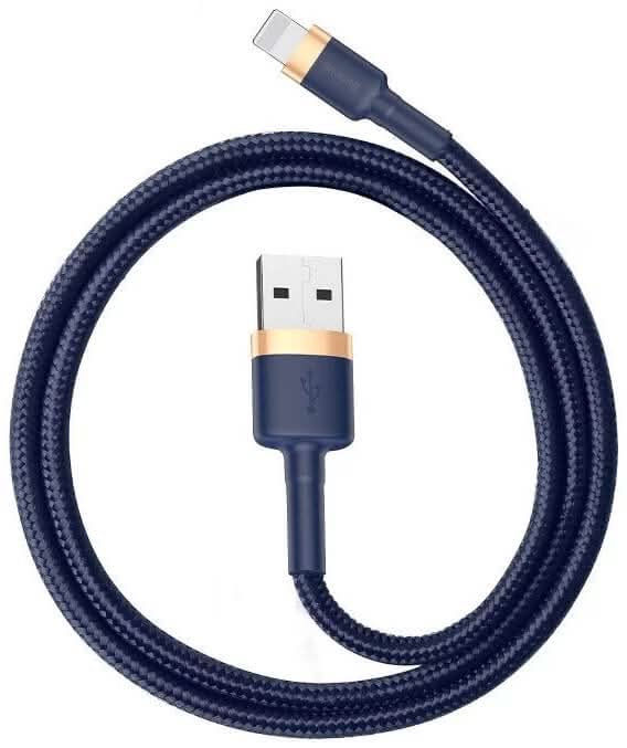 Ttec Lightning Charging Cable 120cm Navy 8694470668642 WALTI