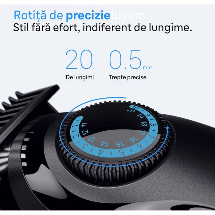 Aparat de tuns barba BRAUN Seria 3 BT3520, acumulator, 50 min autonomie, negru WALTI
