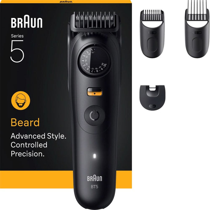 Aparat de tuns barba BRAUN Seria 5 BT5520, acumulator, 120 min autonomie, negru - WALTI WALTI