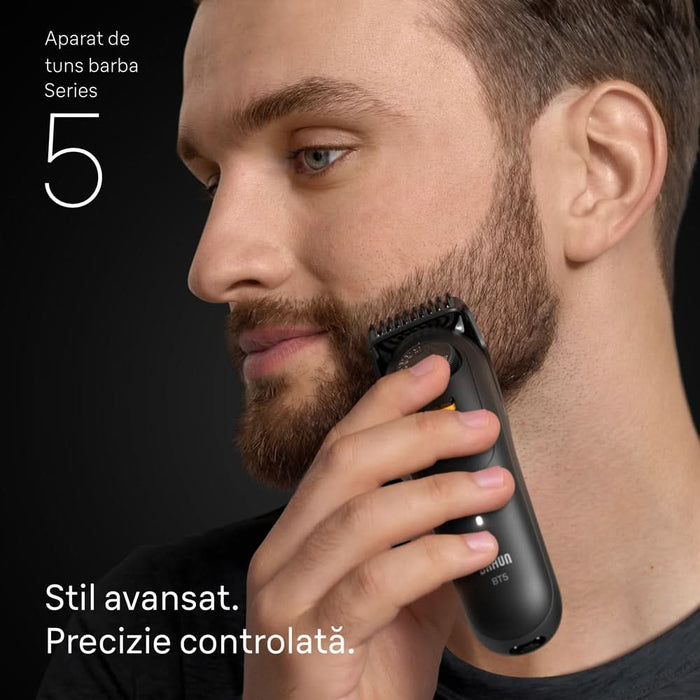 Aparat de tuns barba BRAUN Seria 5 BT5520, acumulator, 120 min autonomie, negru - WALTI WALTI