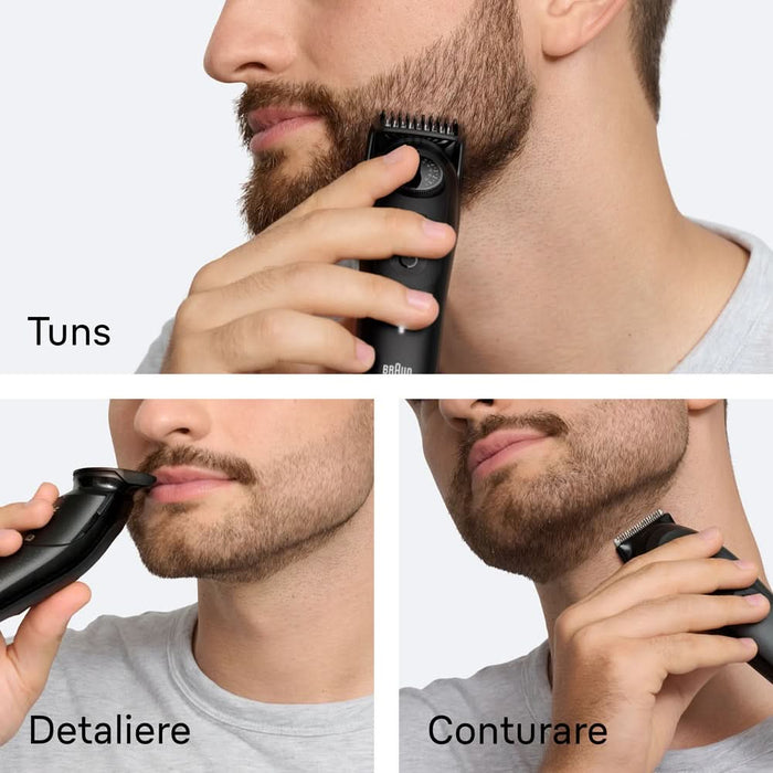 Aparat de tuns barba BRAUN Seria 5 BT5520, acumulator, 120 min autonomie, negru - WALTI WALTI