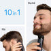 Aparat de tuns multifunctional 10 in 1 BRAUN Seria 3 AIO3560, acumulator, 50 min autonomie, negru - WALTI WALTI