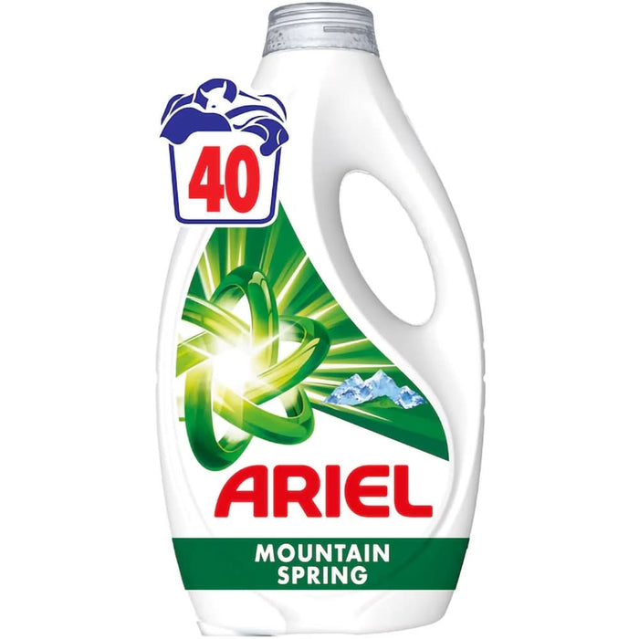 Detergent lichid ARIEL Mountain Spring, 1.8 l, 40 spalari WALTI