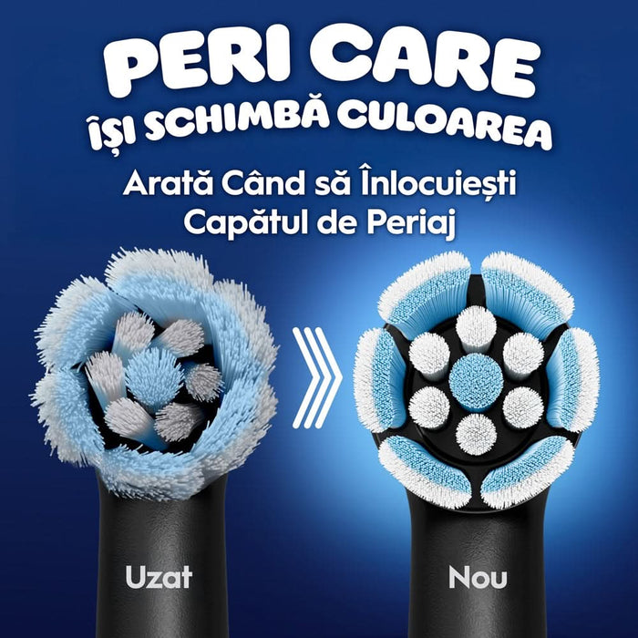Rezerve periuta de dinti electrica ORAL-B iO Kids Disney Spiderman, 4buc, negru WALTI