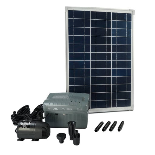 Ubbink Set SolarMax 1000 cu panou solar, pompă și baterie 1351182 - WALTI WALTI