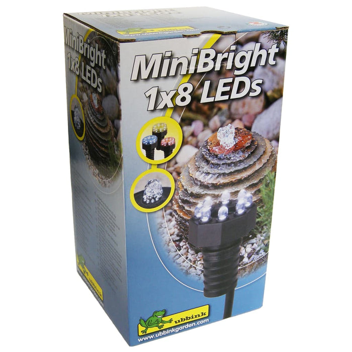 Ubbink Lampă subacvatică pentru iaz MiniBright 1x8 LED 1354018 - WALTI WALTI