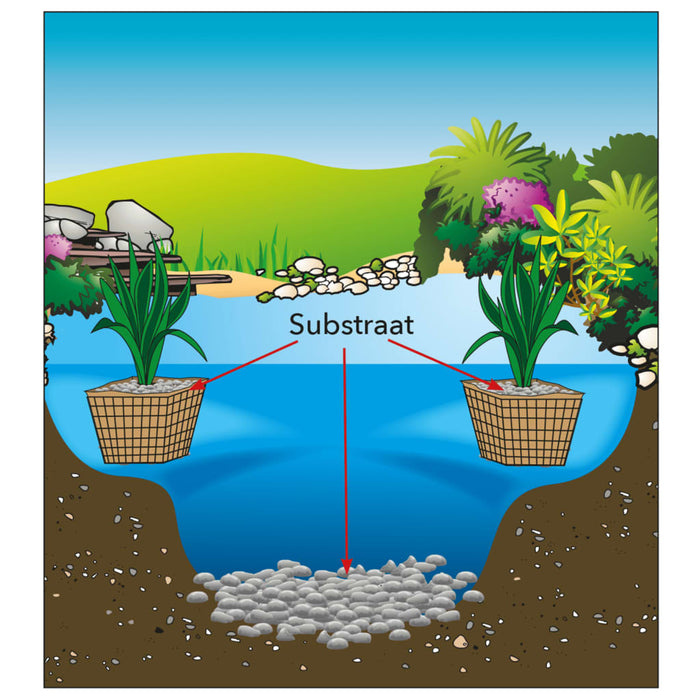 Ubbink Substrat de iaz 5 kg 1373102 - WALTI WALTI