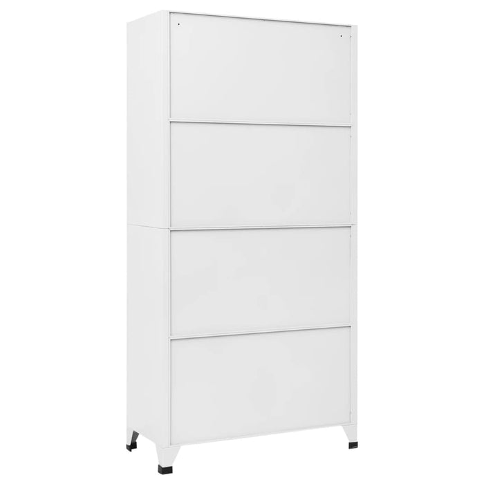 Dulap vestiar cu 6 compartimente, oțel, 90 x 45 x 180 cm, gri - WALTI WALTI