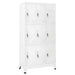 Dulap vestiar cu 9 compartimente, oțel, 90 x 45 x 180 cm, gri - WALTI WALTI