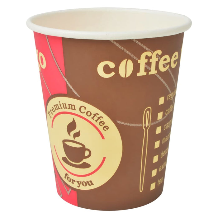 Pahare de unică folosință pentru cafea 1000 buc. 240 ml (8 oz) - WALTI WALTI