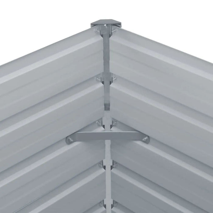 Pat înalt straturi, 160x80x77, oțel galvanizat, gri - WALTI WALTI