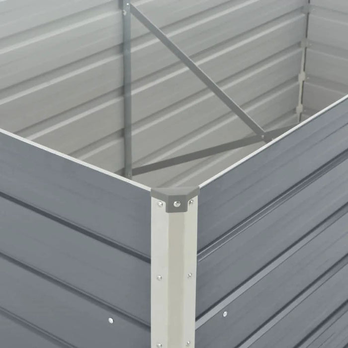 Pat înalt straturi, 160x80x77, oțel galvanizat, gri - WALTI WALTI