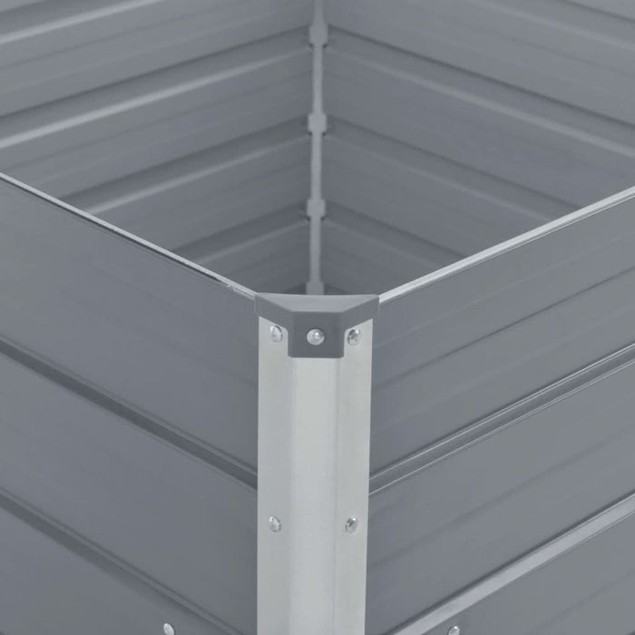 Pat înalt straturi, 100x100x77, oțel galvanizat, gri - WALTI WALTI