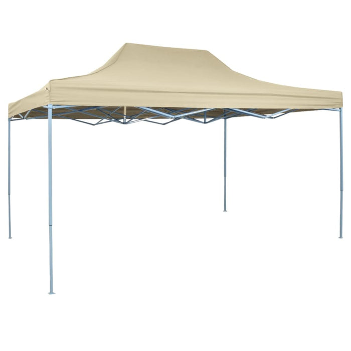 42511 vidaXL Foldable Tent Pop-Up 3x4,5 m Cream White - WALTI WALTI