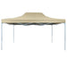 42511 vidaXL Foldable Tent Pop-Up 3x4,5 m Cream White - WALTI WALTI