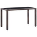 Set mobilier de exterior cu perne, 5 piese, maro, poliratan - WALTI WALTI