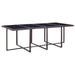 Set mobilier de exterior cu perne, 13 piese, maro, poliratan - WALTI WALTI
