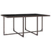 Set mobilier de exterior cu perne, 11 piese, maro, poliratan - WALTI WALTI