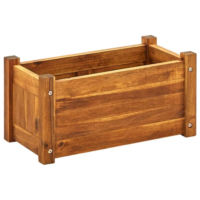 Strat înălțat de grădină, 50x25x25 cm, lemn de acacia - WALTI WALTI