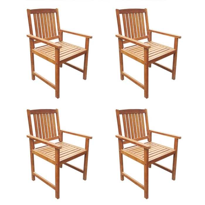 Set mobilier de exterior, 5 piese, lemn masiv de acacia WALTI