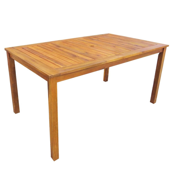Set mobilier de exterior, 7 piese, lemn masiv de acacia WALTI