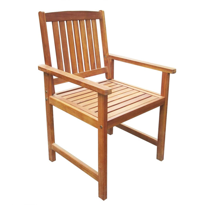 Set mobilier de exterior, 7 piese, lemn masiv de acacia WALTI