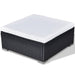 Set mobilier de grădină cu perne, 5 piese, negru, poliratan - WALTI WALTI
