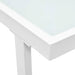 Set mobilier de grădină cu perne, 4 piese, negru, aluminiu - WALTI WALTI