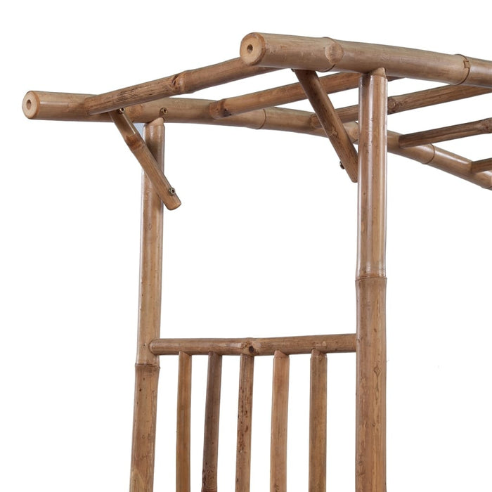 Pergolă de trandafiri, bambus, 145 x 40 x 187 cm WALTI
