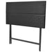 Set mobilier exterior pliabil, 7 piese, negru oțel, poliratan - WALTI WALTI