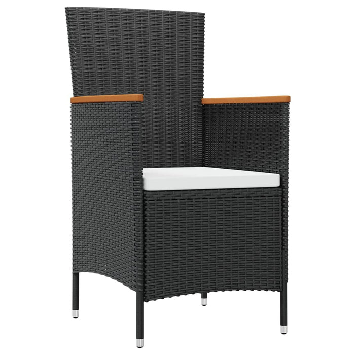 Set mobilier de exterior cu perne, 7 piese, poliratan WALTI