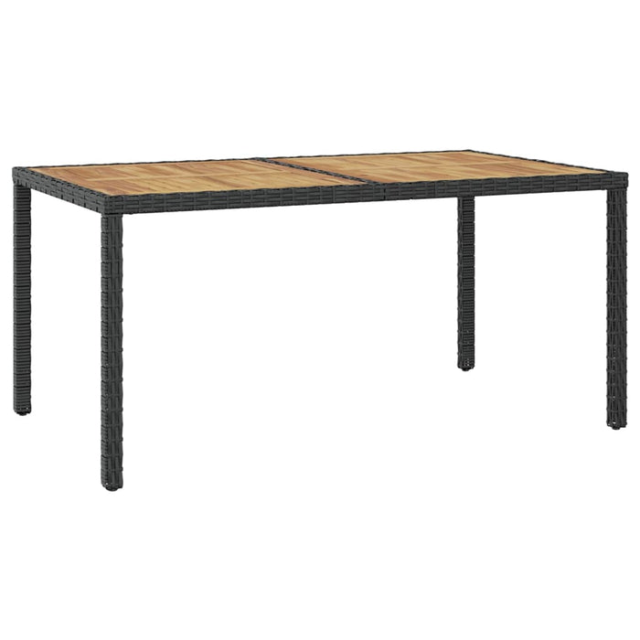 Set mobilier de exterior cu perne, 7 piese, poliratan WALTI