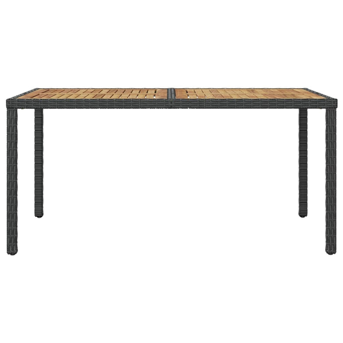 Set mobilier de exterior cu perne, 7 piese, poliratan WALTI