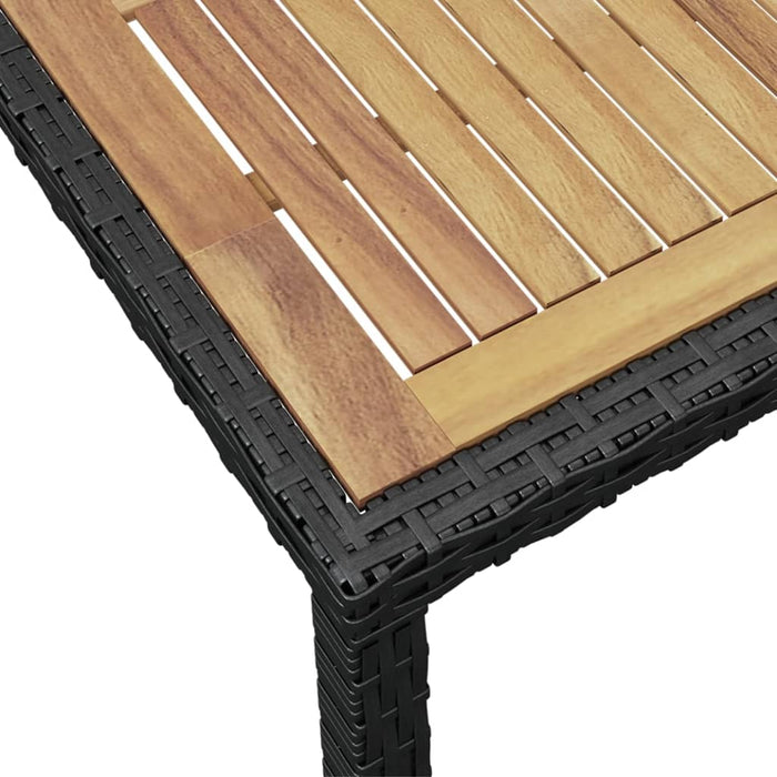 Set mobilier de exterior cu perne, 7 piese, poliratan WALTI
