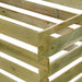 Compostor cu stinghii, 180x90x90 cm, lemn de pin tratat - WALTI WALTI