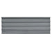 Panou de acoperiș 12 pcs Gri 129 x 45 cm Oțel galvanizat - WALTI WALTI