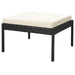 Set mobilier de grădină cu perne, 6 piese, negru, poliratan - WALTI WALTI