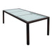 Set mobilier de exterior cu perne, 9 piese, maro, poliratan - WALTI WALTI