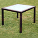 Set mobilier de exterior cu perne, 5 piese, maro, poliratan - WALTI WALTI